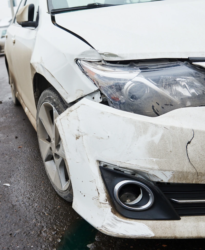 Schadenanalyse nach Unfall